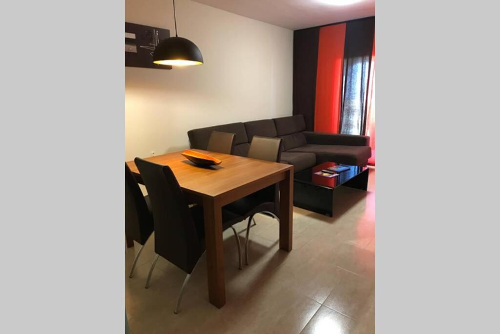 Apartmán Precioso Atico En Complejo Residencial Con Piscina Sant Carlos de la Ràpita Exteriér fotografie